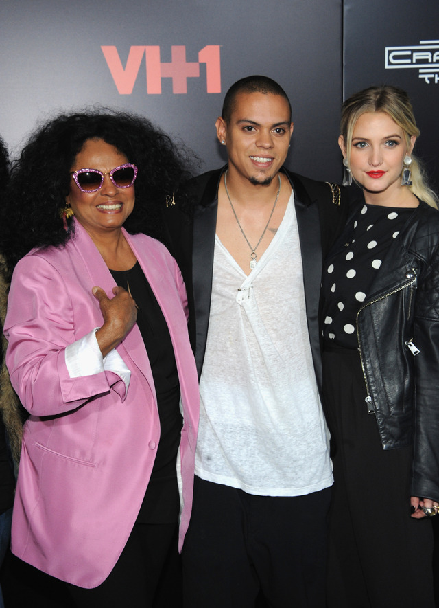 ダイアナ・ロス＆アシュリー・シンプソン＆エヴァン・ロス -(C) Getty Images