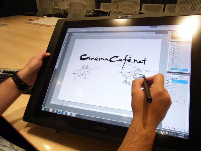 イラストを描き下してくれたディズニーのクリエイター、アート・ヘルナンデス／映画『プレーンズ2／ファイアー＆レスキュー』 -(C) 2014 Disney Enterprises, Inc. All Rights Reserved