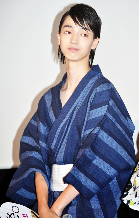 清水尋也（可奈子の同級生・「ボク」役）／『渇き。』舞台挨拶