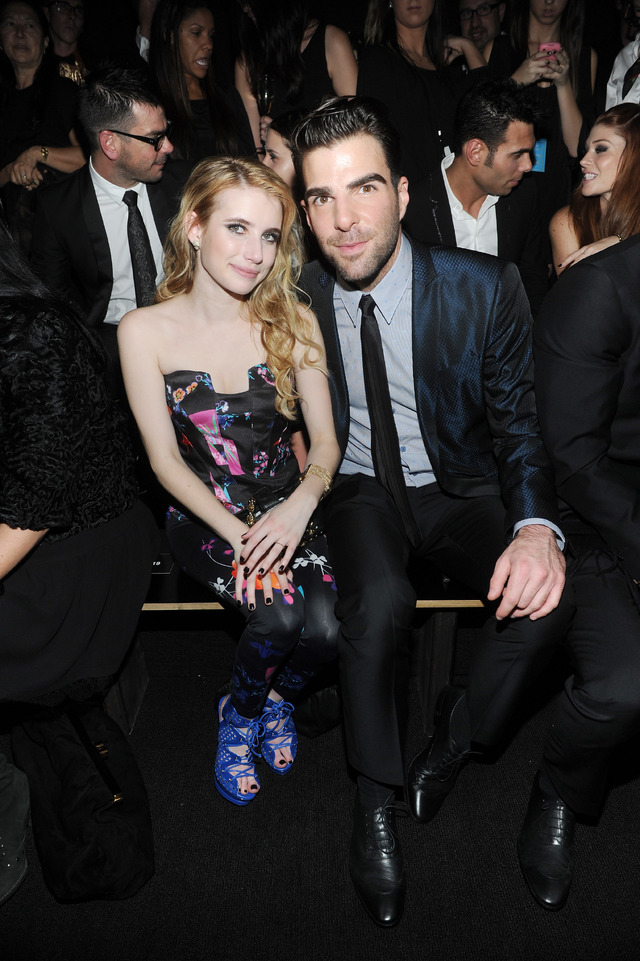 エマ・ロバーツ＆ザッカリー・クイント -(C) Getty Images