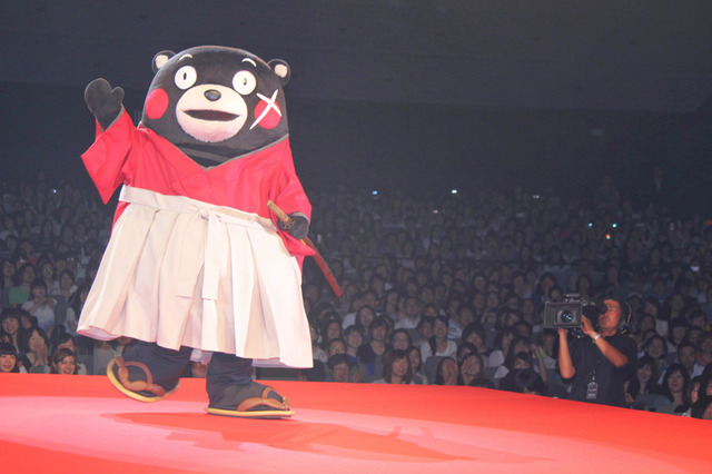 くまモン（剣心ver.）／『るろうに剣心 京都大火編』完成披露試写会