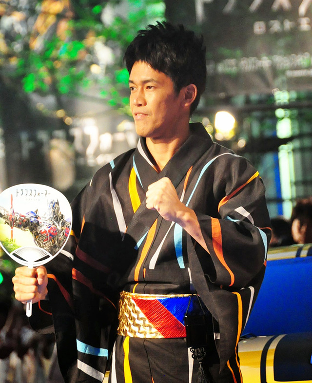 武井壮／『トランスフォーマー／ロストエイジ』ジャパンプレミア