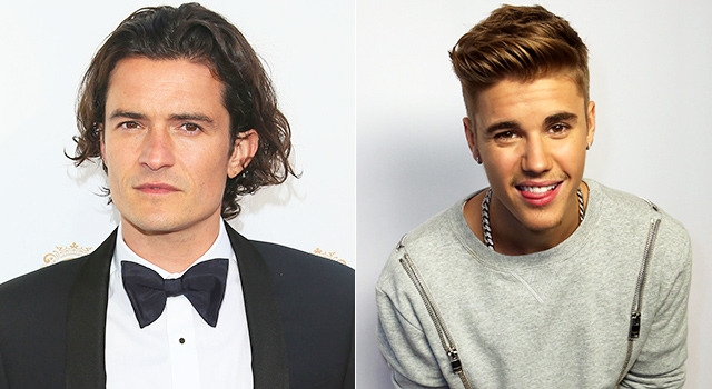 オーランド・ブルーム＆ジャスティン・ビーバー-(C) Getty Images