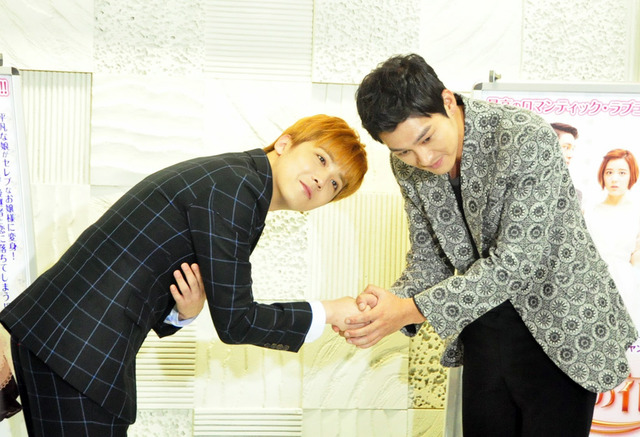 イ・ホンギ＆ソンヒョク／韓国ドラマ「百年の花嫁」来日会見