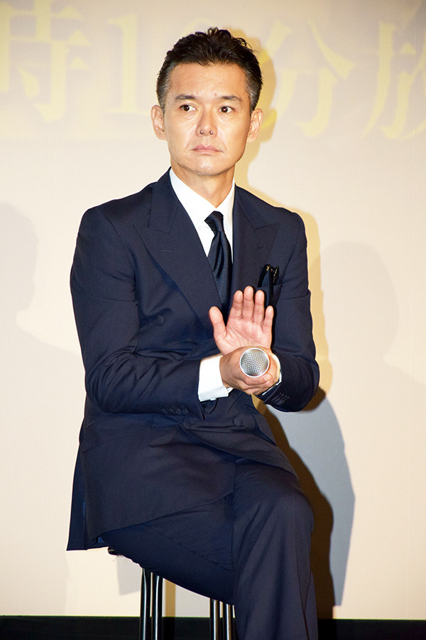 渡部篤郎／「アウトバーン マル暴の女刑事・八神瑛子」完成披露試写会