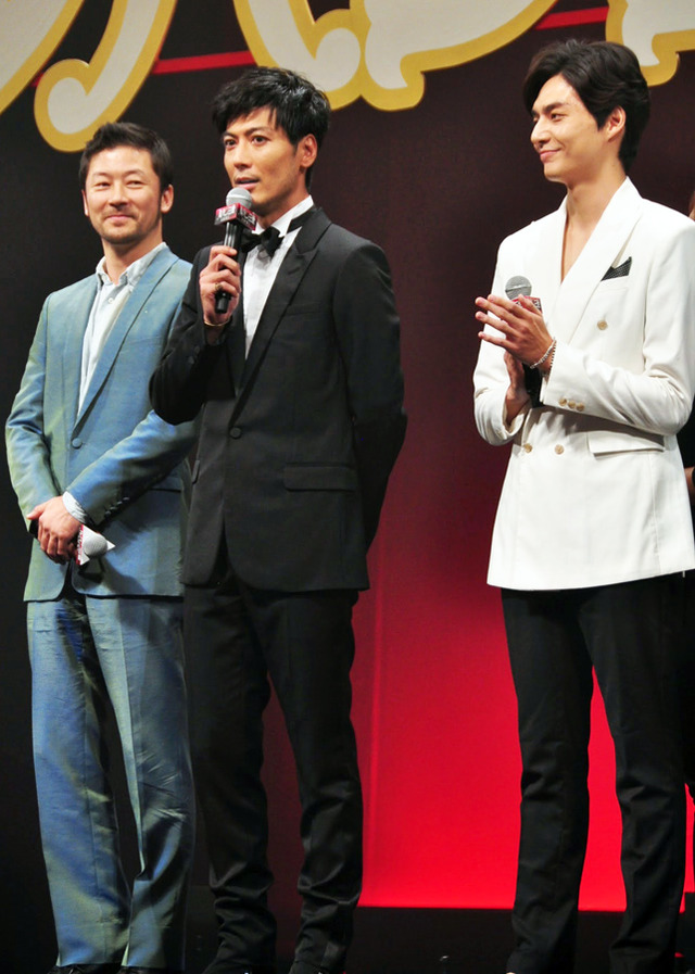 浅野忠信＆玉山鉄二＆キム・ジュン／『ルパン三世』ワールドプレミア