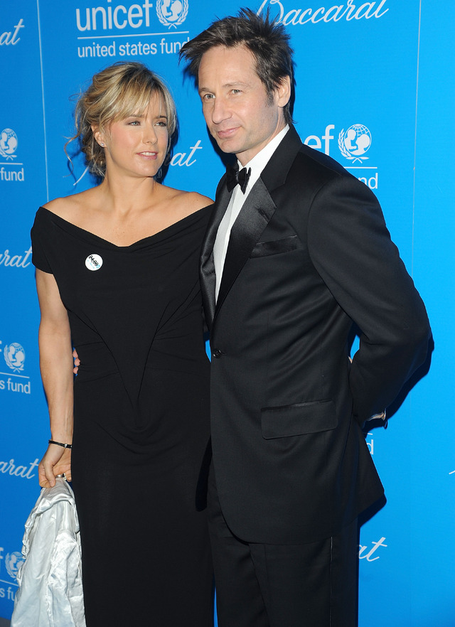 ティア・レオーニ＆デヴィッド・ドゥカヴニー-(C) Getty Images