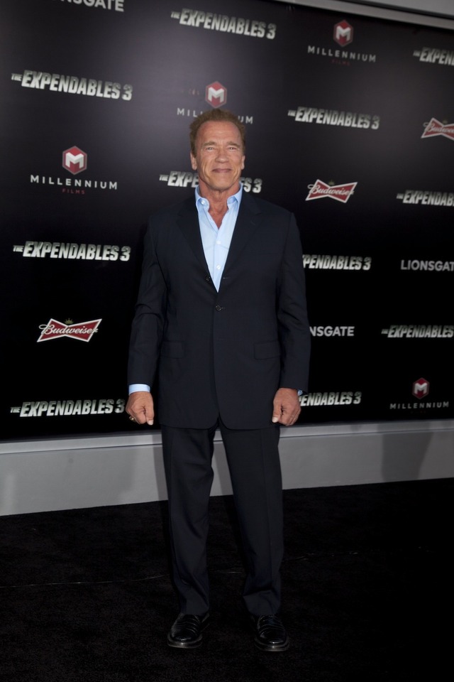 アーノルド・シュワルツェネッガー／『エクスペンダブルズ3』L.A.プレミア