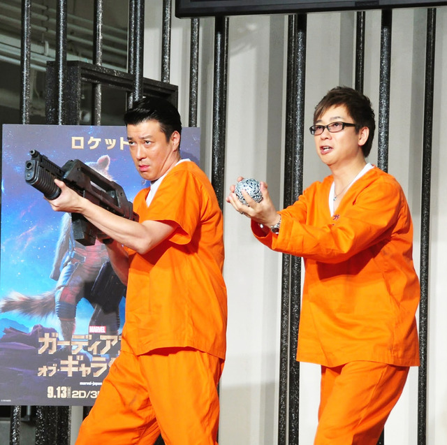 加藤浩次＆山寺宏一／『ガーディアンズ・オブ・ギャラクシー』牢獄アフレコ