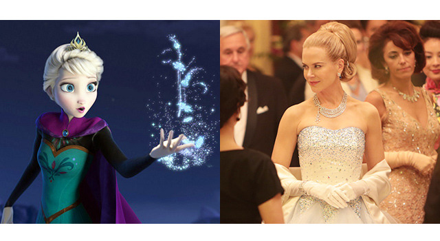 『アナと雪の女王』-(c) 2013 Disney Enterprises, Inc. All Rights Reserved.／『グレース・オブ・モナコ　公妃の切り札』-(C) 2014 STONE ANGELS SAS