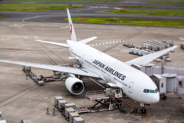 飛行機全体をカメラに収められるまたとないチャンス!