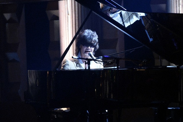 「Forever Love」を歌い上げる、「X JAPAN」ToshI／「中居正広のキンスマスペシャル」 -(c)TBS