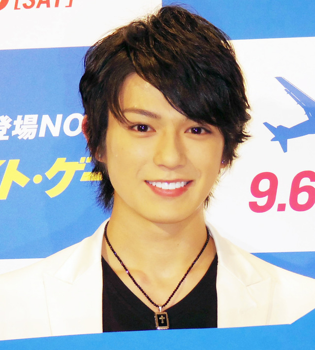 俳優の千葉真一を父に持つ、真剣佑／『フライト・ゲーム』PRイベント