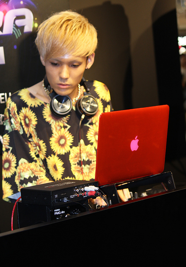 DJ KSUKE in「ISETAN ULTRA FASHION STAGE NIGHT OUT featuring ULTRA JAPAN」