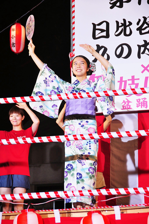 上白石萌音／『舞妓はレディ』 in 第12回日比谷公園大盆踊り大会