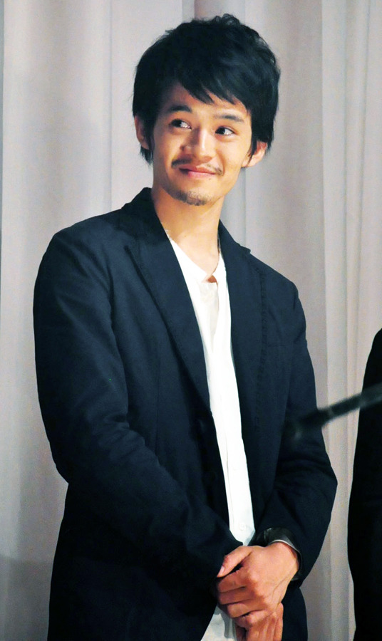 池松壮亮／『海を感じる時』完成披露試写会