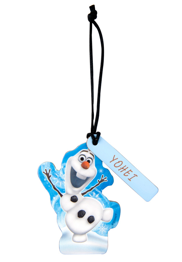 『アナと雪の女王』レザーカービング・アクセサリー／「オラフ」