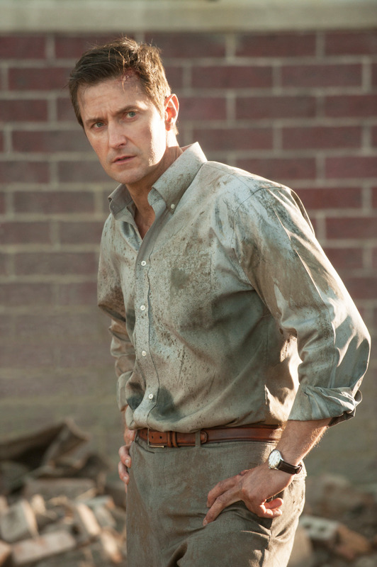 “戦う英国男子”リチャード・アーミティッジ／『イントゥ・ザ・ストーム』-(C) 2014 WARNER