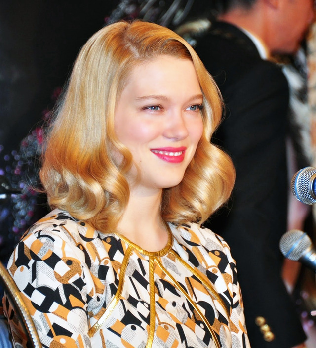 レア・セドゥ／『美女と野獣』来日会見