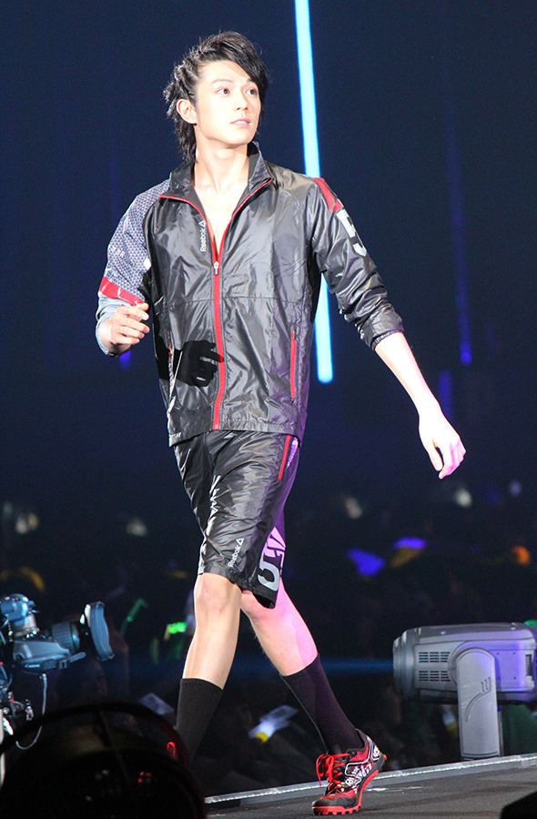 真剣佑（千葉真一の息子） in 「第19回 東京ガールズコレクション AUTUM/WINTER」