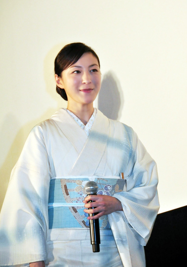 広末涼子／『柘榴坂の仇討』プレミア試写会