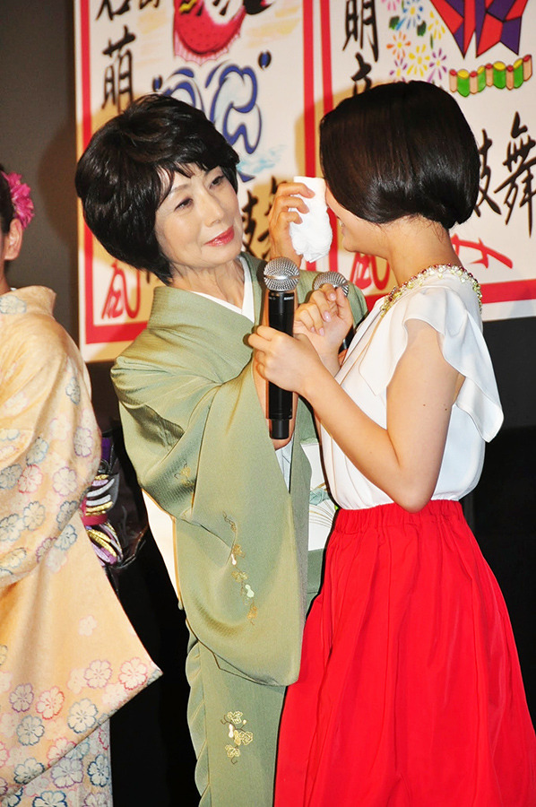 富司純子＆上白石萌音／『舞妓はレディ』初日舞台挨拶