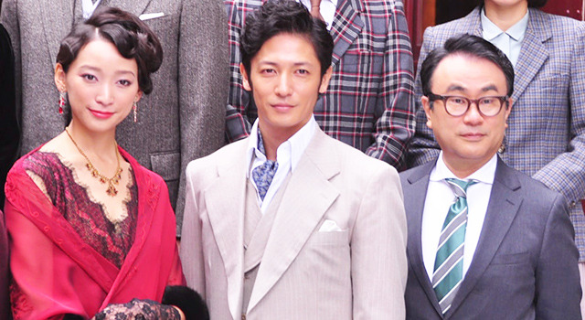 杏＆玉木宏＆三谷幸喜（脚本）／ドラマ「オリエント急行殺人事件」記者会見