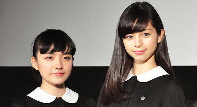 小島藤子＆中条あやみ／『劇場版零～ゼロ～』公開記念イベント