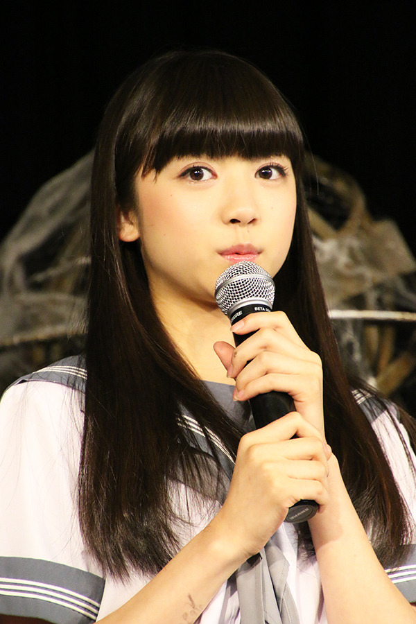 「東京女子流」メンバー（小西彩乃、山邊未夢、新井ひとみ、中江友梨、庄司芽生）／『学校の怪談 呪いの言霊』Blu-ray＆DVD発売記念イベント