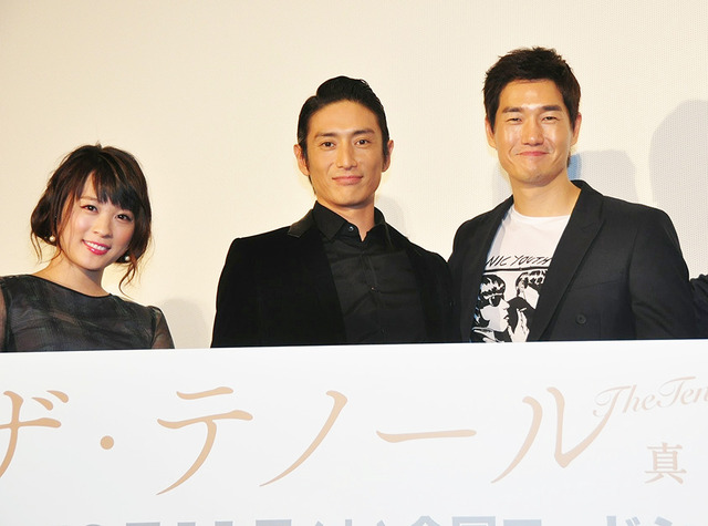 北乃きい＆伊勢谷友介＆ユ・ジテ／『ザ・テノール 真実の物語』完成披露試写会