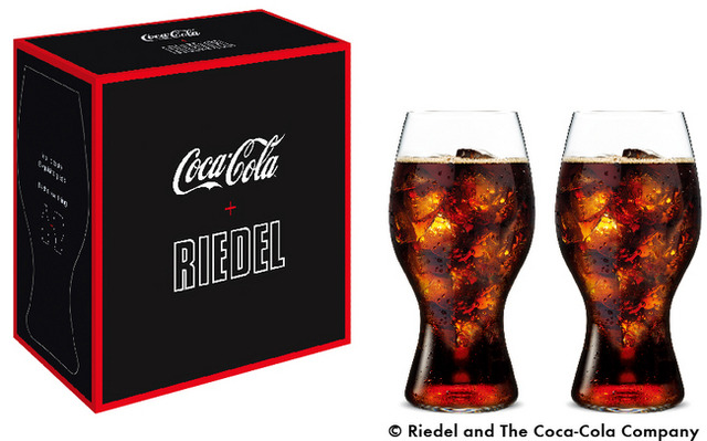 コカ·コーラ＋ リーデルグラス（2個入）税込価格：4,320 円、容量：480ml