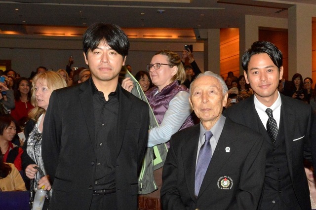 石井裕也監督＆ケイ上西功一＆妻夫木聡／『バンクーバーの朝日』ワールドプレミア