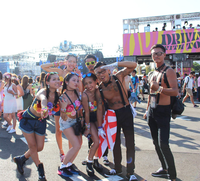 「ULTRA JAPAN2014」観客たち