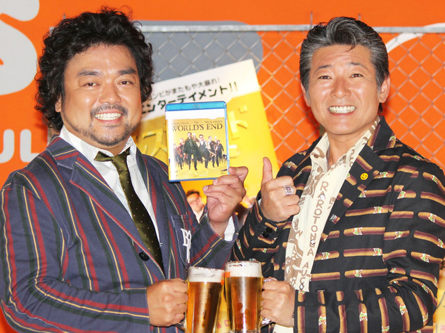 布川敏和＆パパイヤ鈴木／映画『ワールズ・エンド　酔っぱらいが世界を救う！』リリース記念イベント