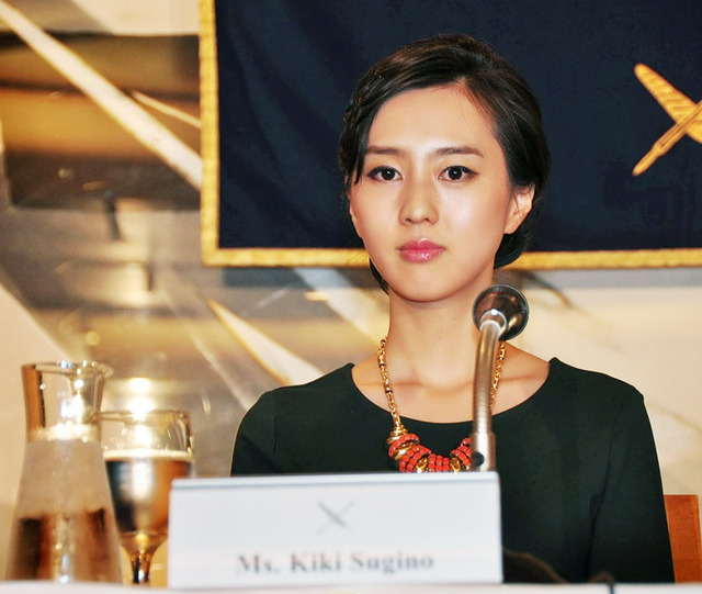 杉野希妃／『ほとりの朔子』外国人特派員協会・会見
