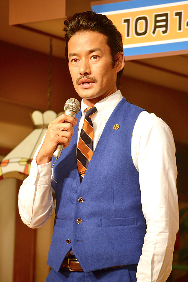 竹野内豊／ドラマ「素敵な選TAXI」制作発表