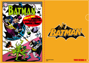 クリアファイル　BATMAN and all related characters and elements are trademarks of and (c) DC Comics.