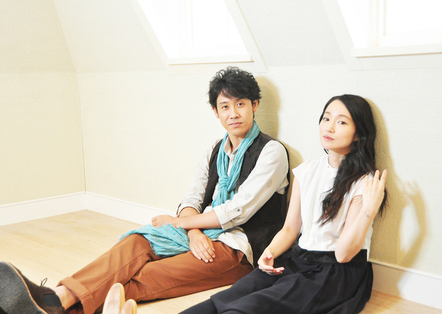 大泉洋（アオ役）×安藤裕子（エリカ役）／映画『ぶどうのなみだ』