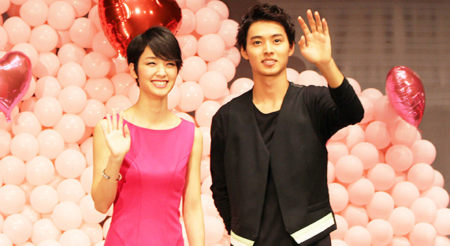 剛力彩芽＆山崎賢人／『L・DK』Blu-ray＆DVDヒット祈願