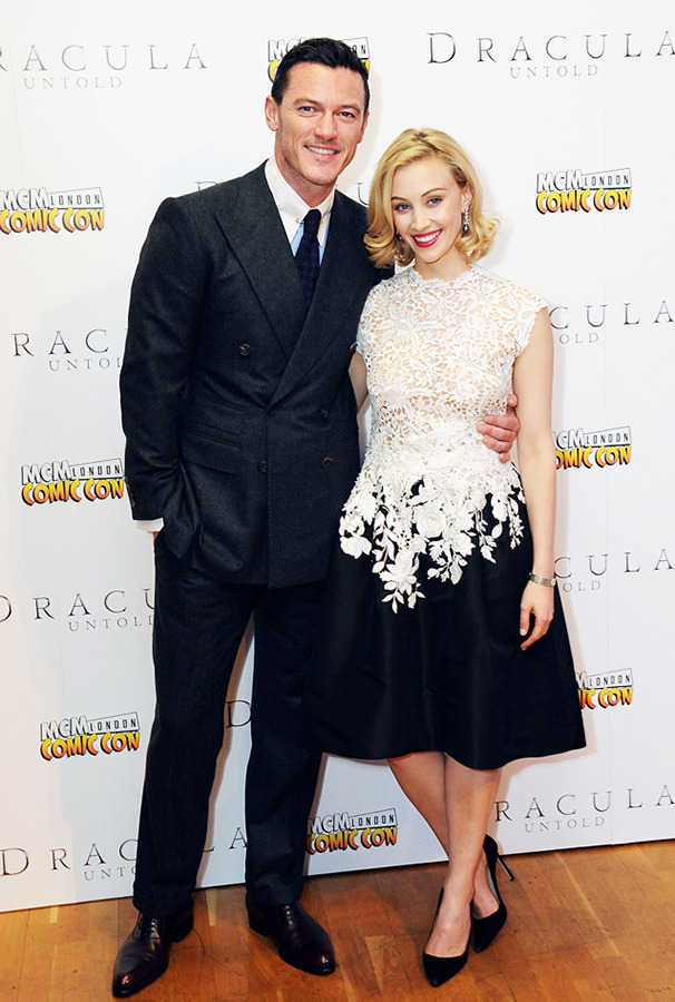 ルーク・エヴァンス＆サラ・ガドン／『ドラキュラZERO』ワールド・プレミア in ロンドン