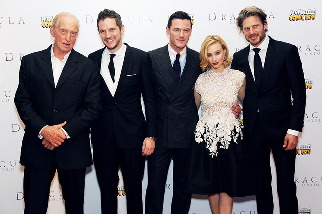 ルーク・エヴァンス＆サラ・ガドン＆チャールズ・ダンス＆ゲイリー・ショア（監督）／『ドラキュラZERO』ワールド・プレミア in ロンドン