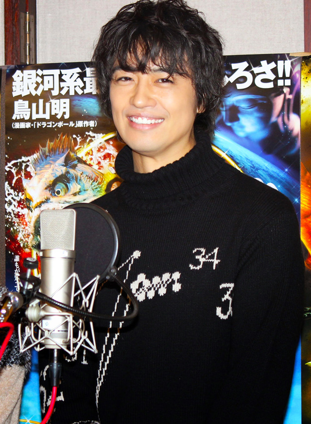 斎藤工（妖怪ハンター・玄奘役）／『西遊記～はじまりのはじまり～』公開アフレコ