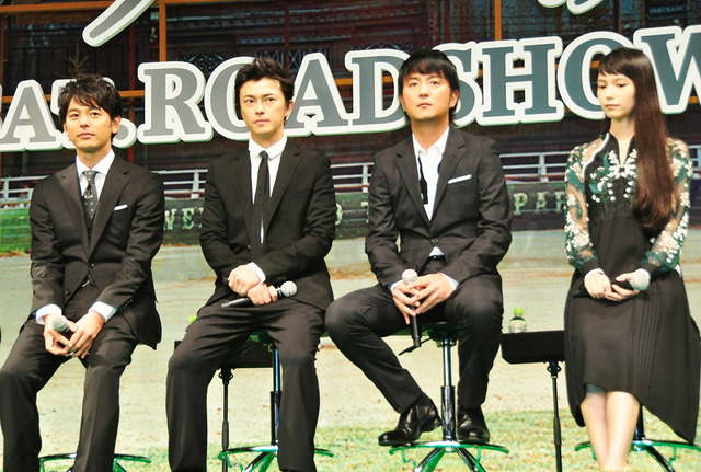 妻夫木聡＆勝地涼＆上地雄輔＆宮崎あおい／『バンクーバーの朝日』完成報告会見