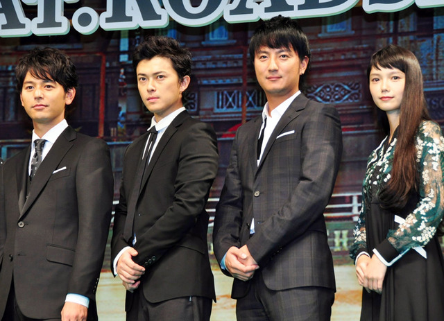 妻夫木聡＆勝地涼＆上地雄輔＆宮崎あおい／『バンクーバーの朝日』完成報告会見