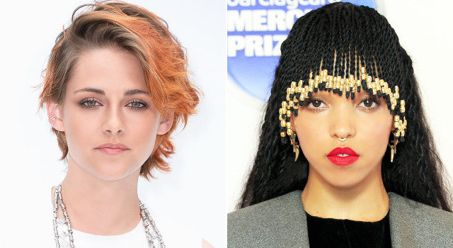 ロバート・パティンソンの＜元カノ＞クリステン・スチュワート（左）＆＜今カノ＞FKAツイッグス（右）／(C) Getty Images