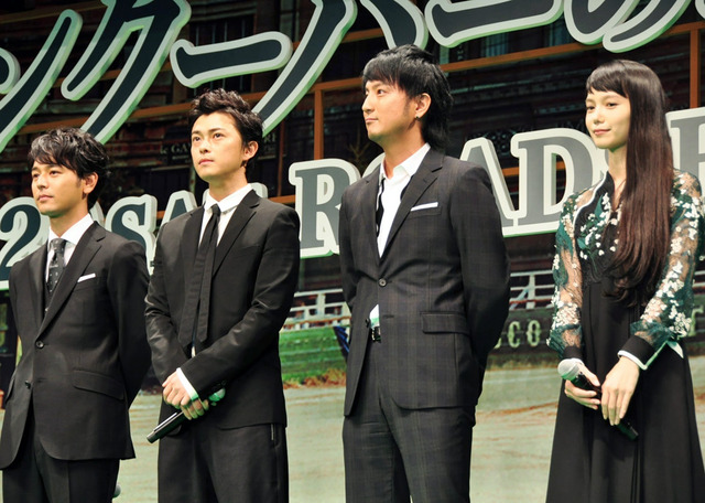 妻夫木聡＆勝地涼＆上地雄輔＆宮崎あおい／『バンクーバーの朝日』ジャパン・プレミア