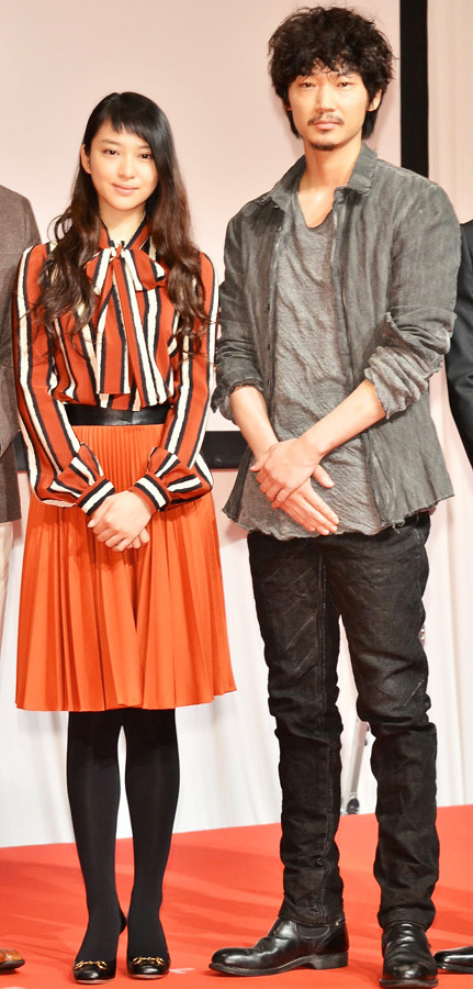 武井咲＆綾野剛／フジテレビ系連続ドラマ「すべてがFになる」制作発表会見