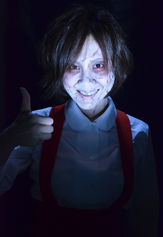 トイレの花子さん役の高橋真麻（＋ゾンビメイク版）／ドラマ「地獄先生ぬ～べ～」