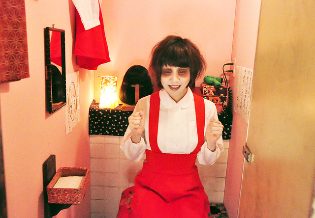 女優デビューを果たす、高橋真麻（トイレの花子さん役）／ドラマ「地獄先生ぬ～べ～」