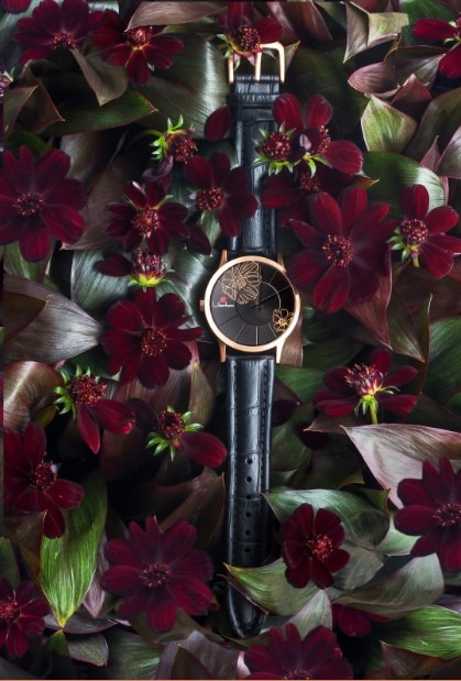 ニコライ・バーグマンとリベンハムのコラボレーションウォッチ「Chocolate Cosmos」。